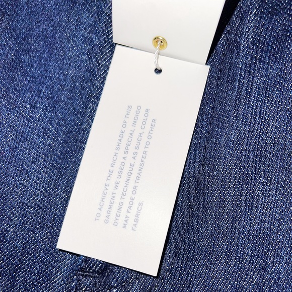 Tory Burch TILLY WIDE LEG JEAN RISE WASH 27 - Picture 7 of 8